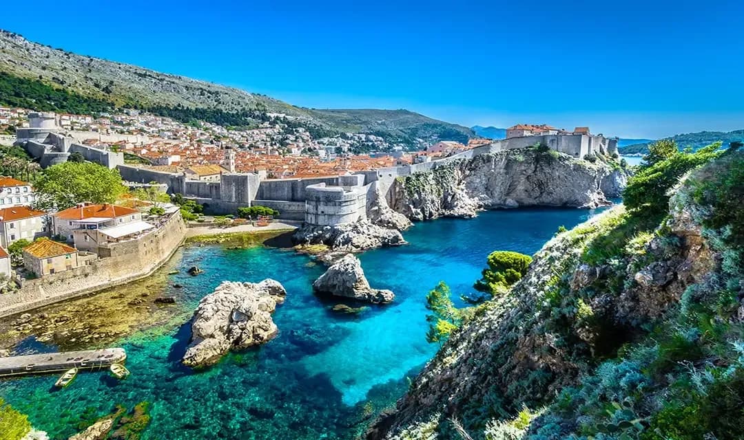 Arrival at Dubrovnik